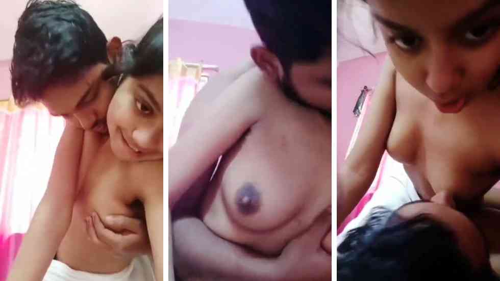 Young Indian couple homemade mms ki leaked video tape desi sex