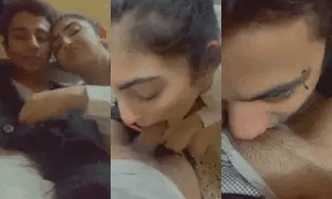 Viral MMS Porn of Desi Lover Blowjob and Pussy Licking
