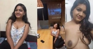 Viral MMS XXX of Sexy Desi Girl Shows Nude Body and Blowjob
