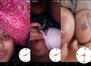Viral Sex MMS of Sexy Desi Wife Shows Her Milky boobs