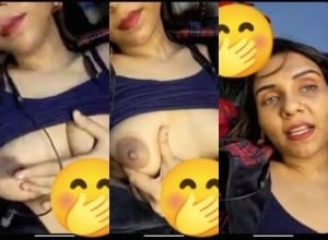 Viral MMS XXX of Sexy Desi Bhabhi Shows Boobs 