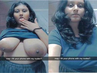Desi Girl Showing own Cute Big Boobs Viral Sex MMS