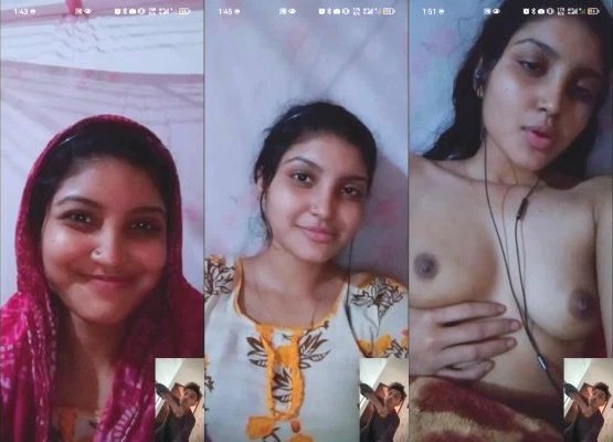 sexy Desi Girl Shows Boobs On VC viral mms xxx