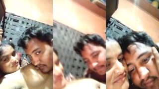Desi Vlg wife Boobs Sucking and Fucking desi sex mms