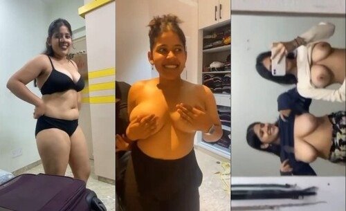 Desi LEsbo Girls Shows Boobs viral mms xxx